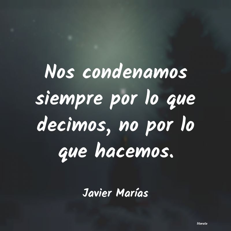 Frases de Javier Marías