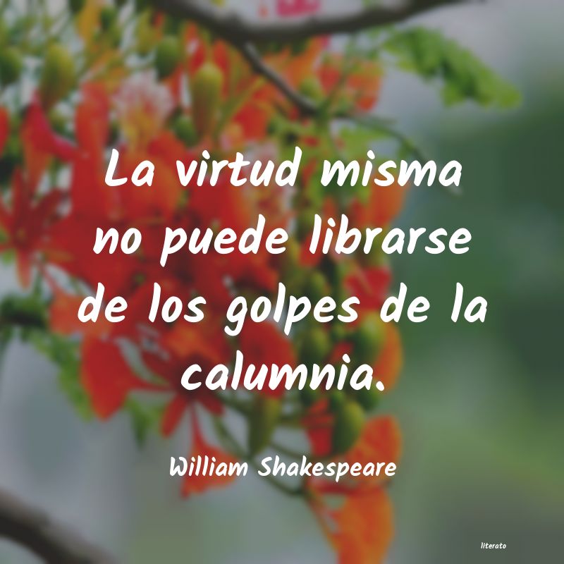 frases de William Shakespeare
