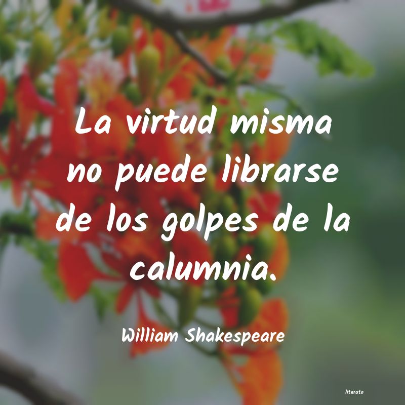 Frases de William Shakespeare