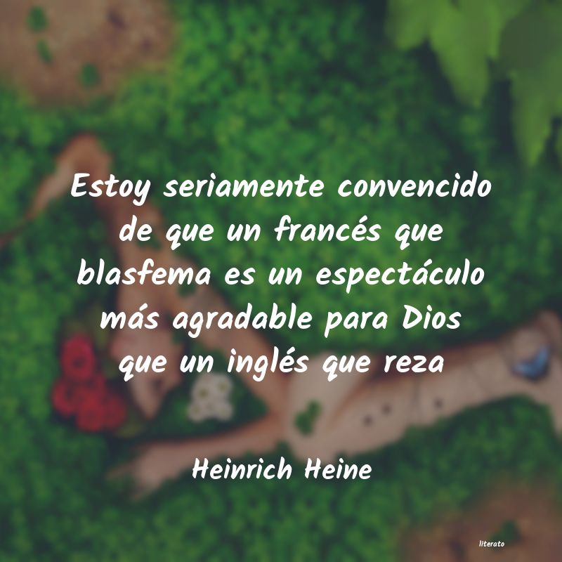 Frases de Heinrich Heine