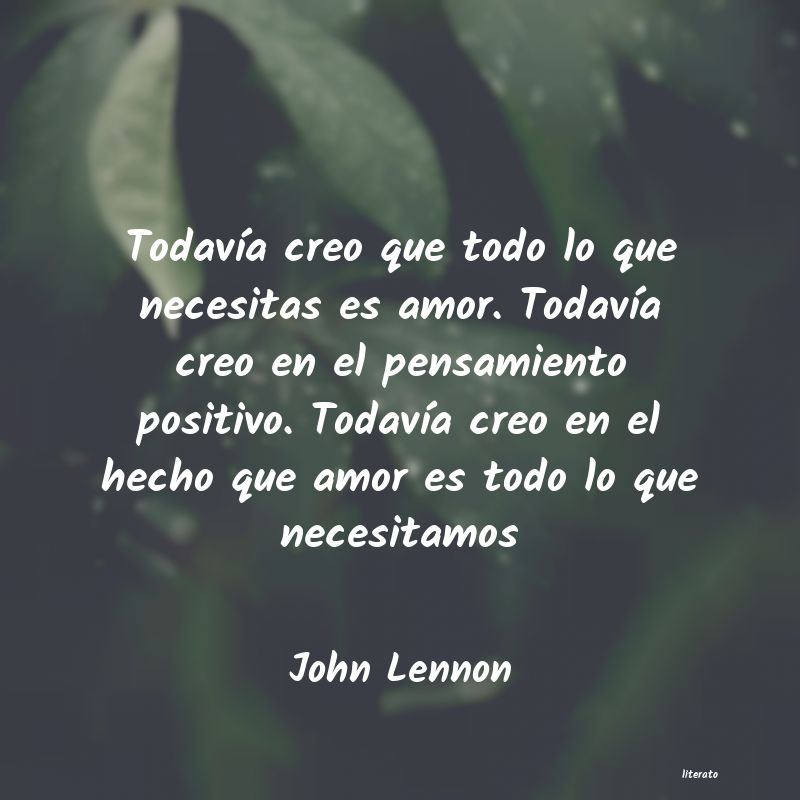 frases de John Lennon