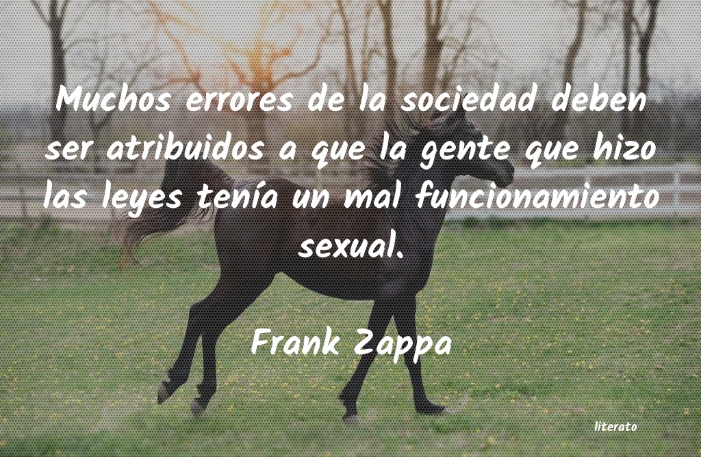 frases de Frank Zappa