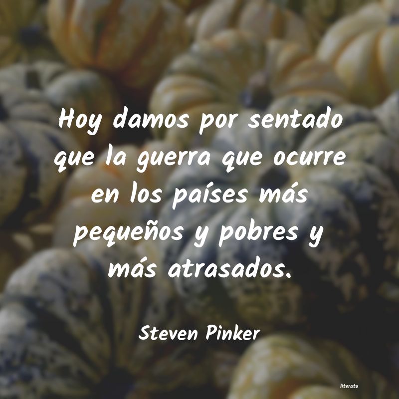 Frases de Steven Pinker