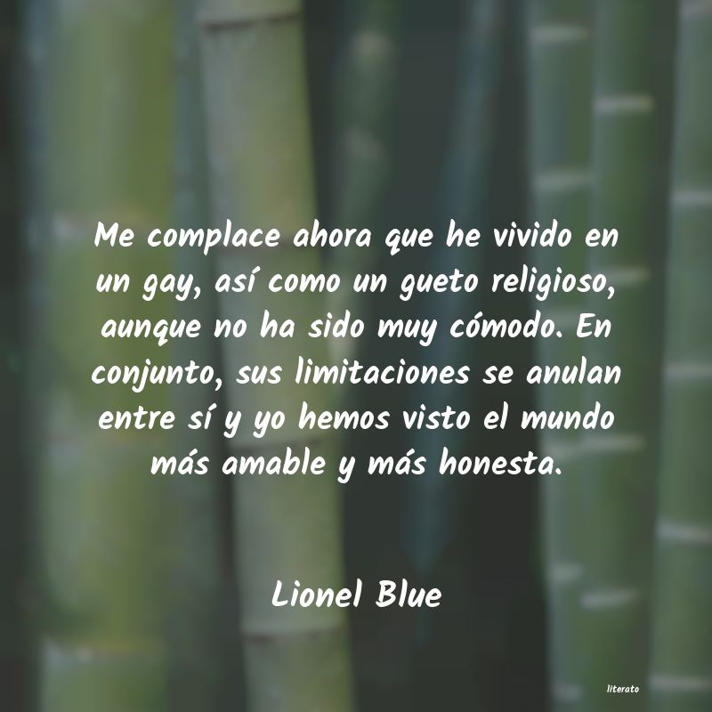 Frases de Lionel Blue