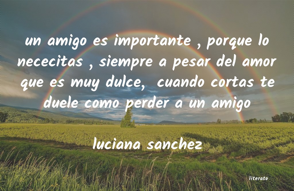 frases de luciana sanchez