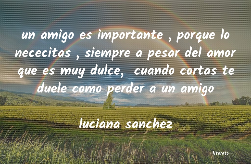 Frases de luciana sanchez