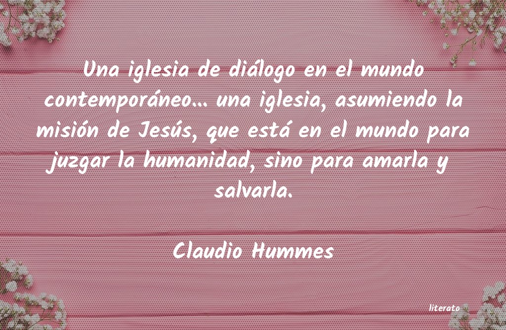 frases de Claudio Hummes