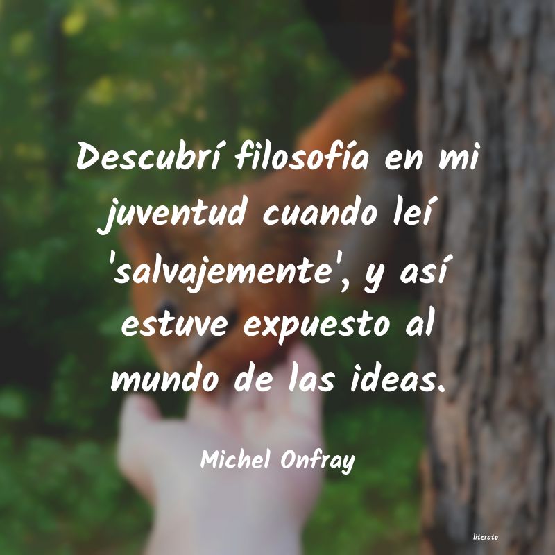 frases de Michel Onfray