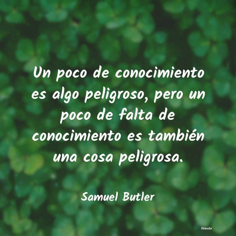 Frases de Samuel Butler