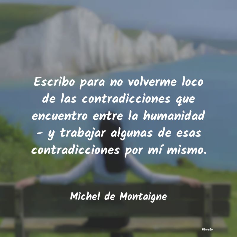 frases de Michel de Montaigne