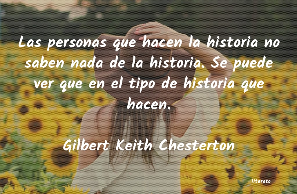 Frases de Gilbert Keith Chesterton