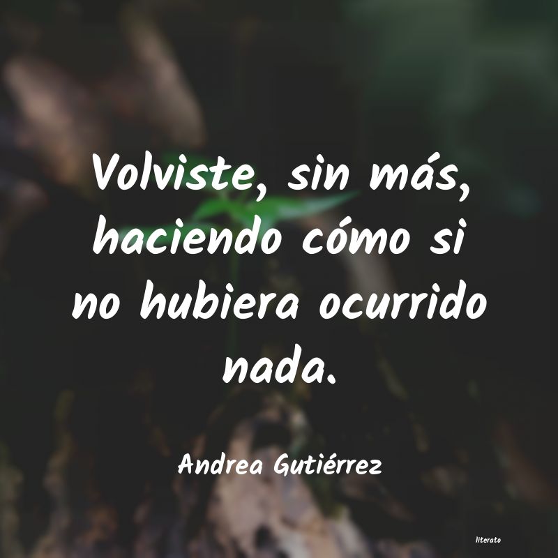 frases de Andrea Gutiérrez