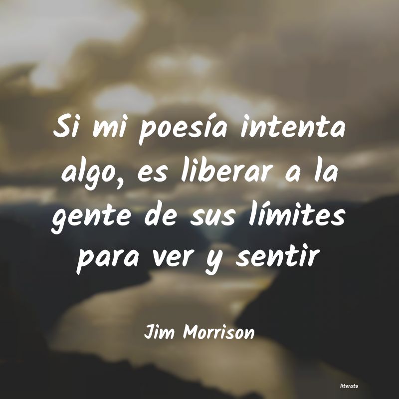 Frases de Jim Morrison