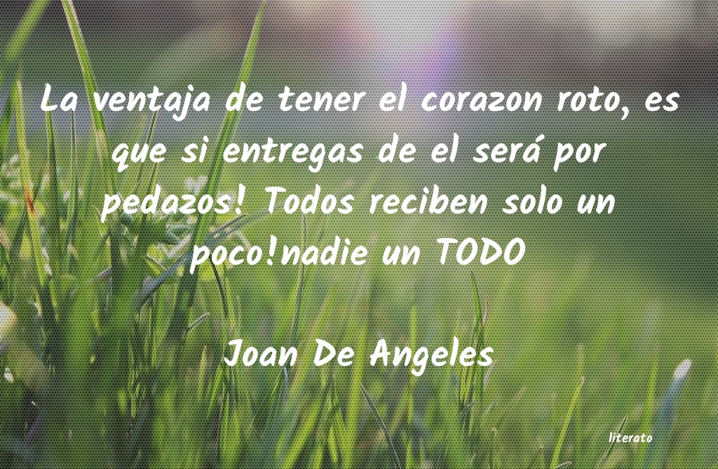 Frases de Joan De Angeles