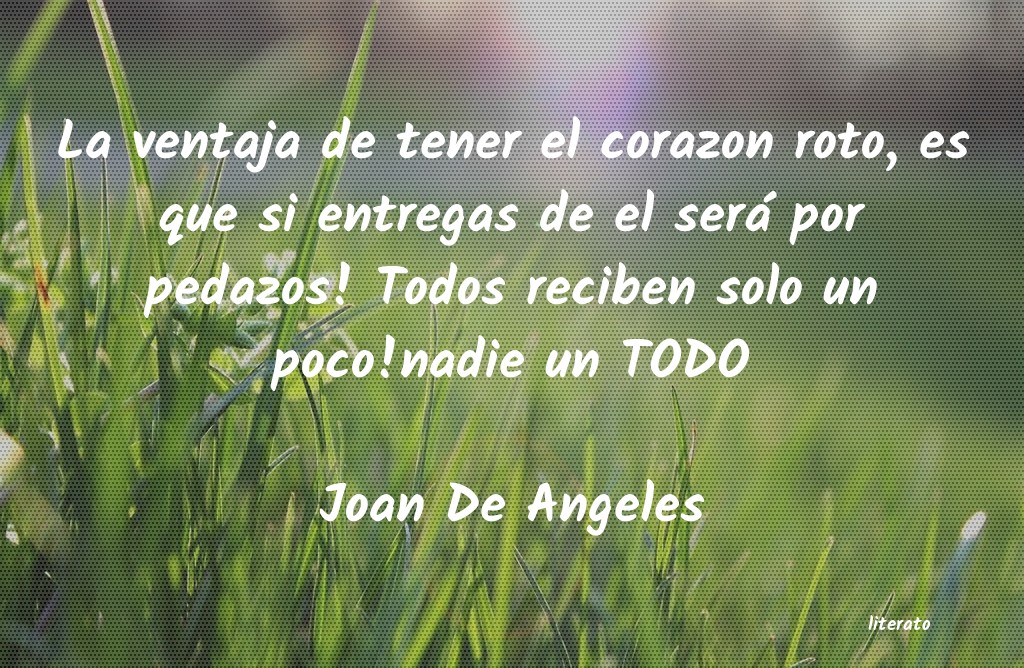 frases de Joan De Angeles