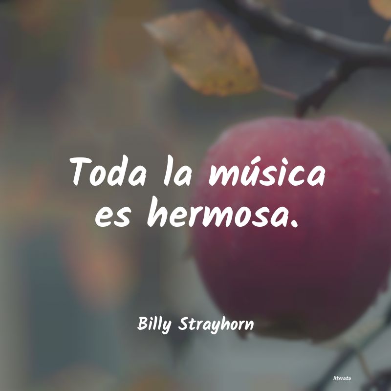 Frases de Billy Strayhorn