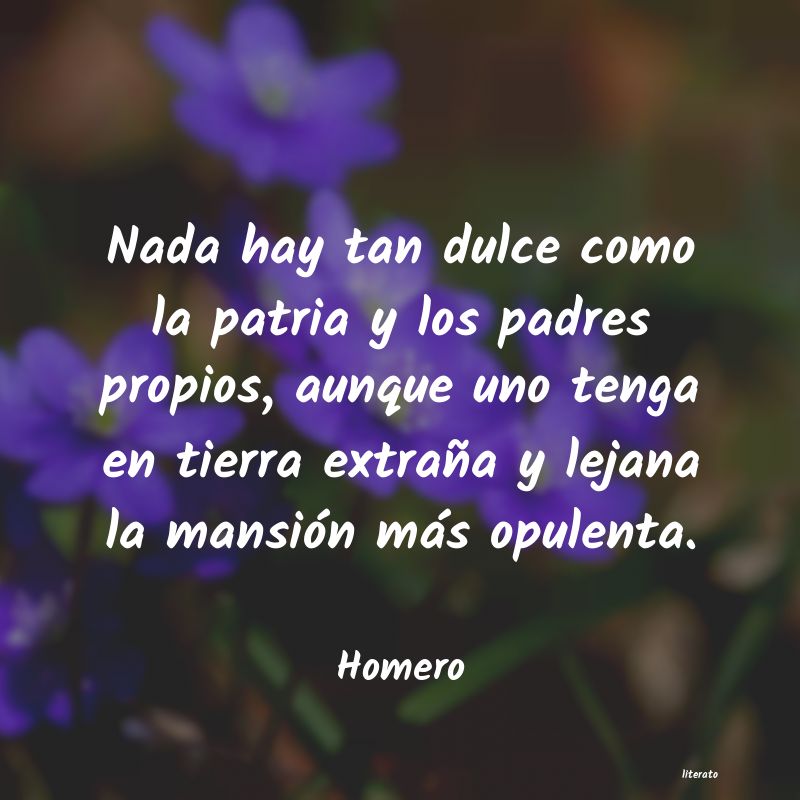 frases de Homero