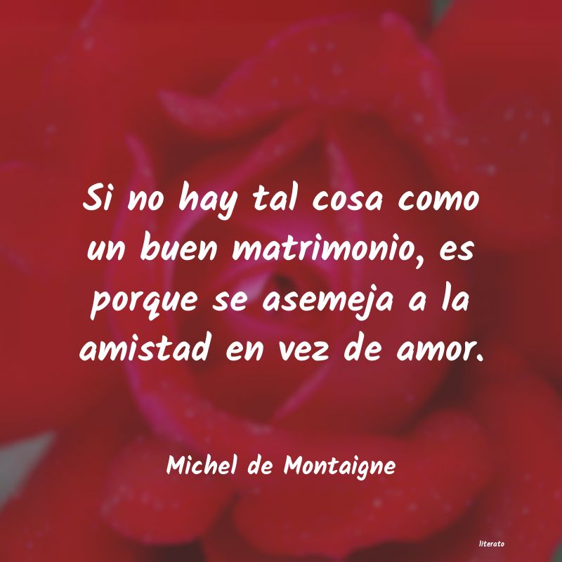 Frases de Michel de Montaigne