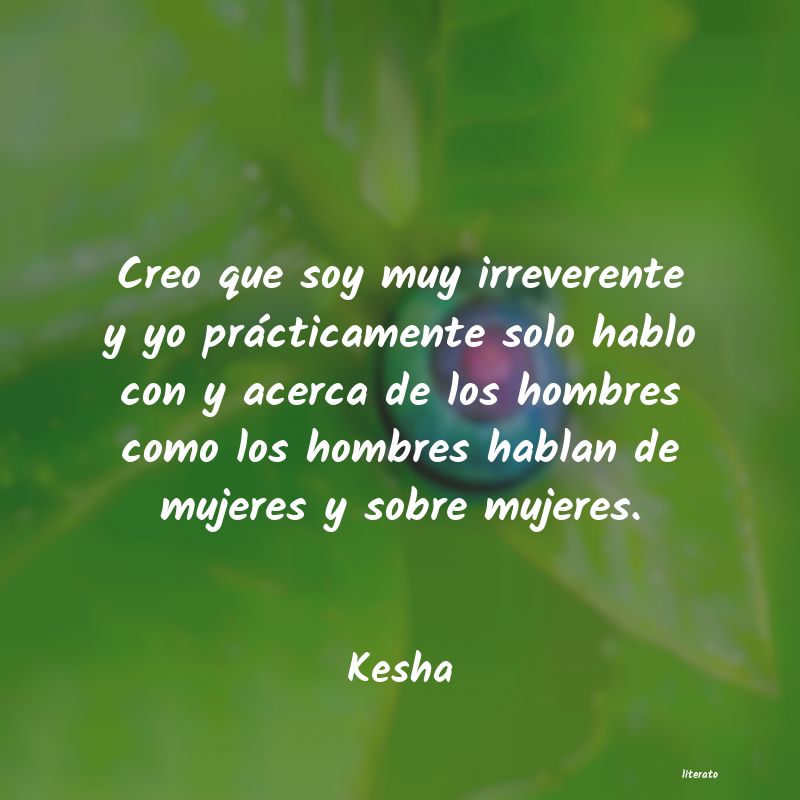 frases de Kesha
