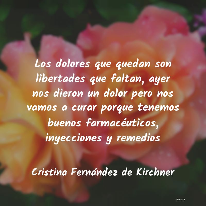 frases de Cristina Fernández de Kirchner