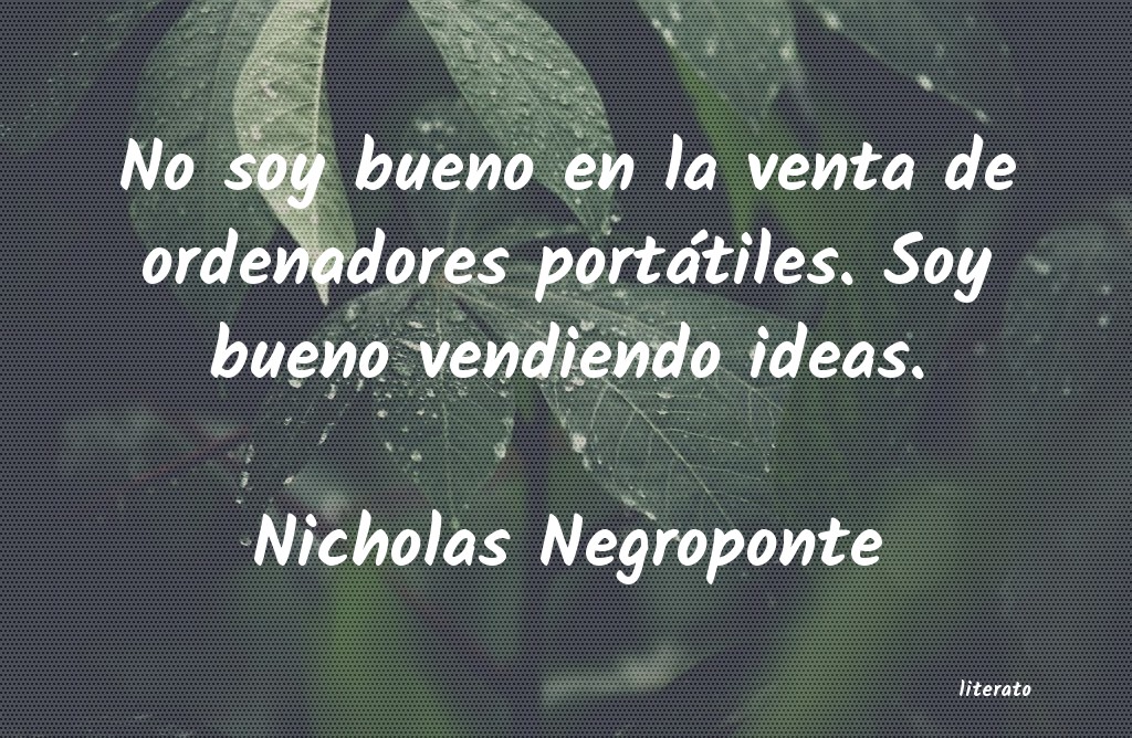 Frases de Nicholas Negroponte