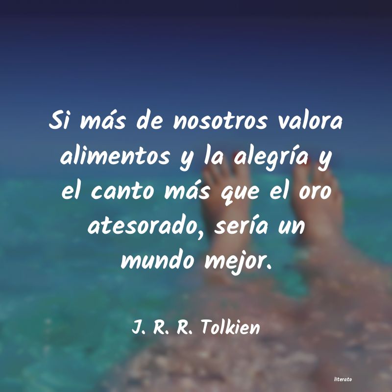 Frases de J. R. R. Tolkien