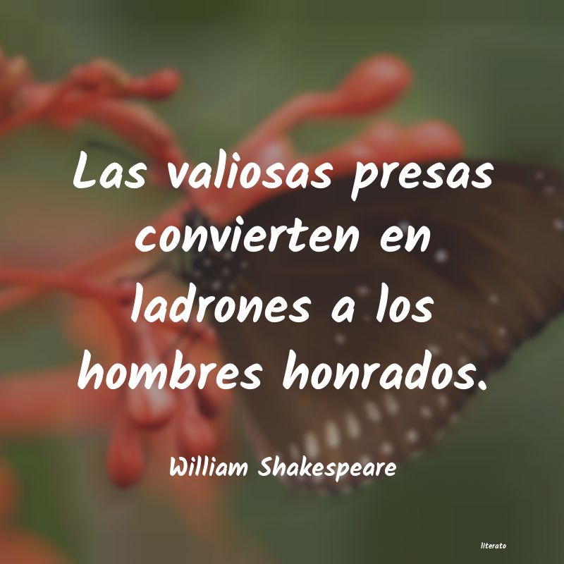 frases de William Shakespeare