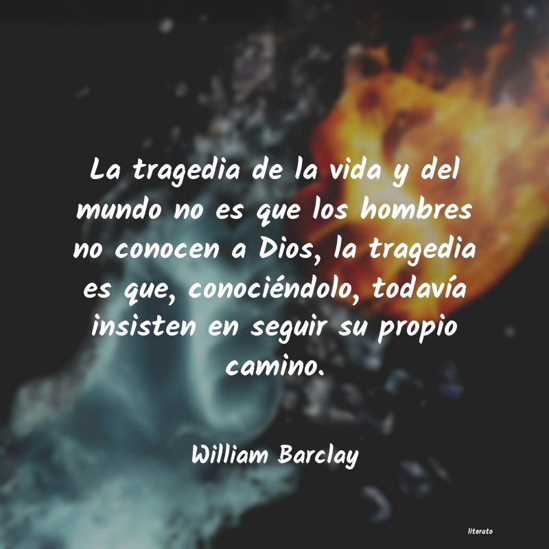 Frases de William Barclay