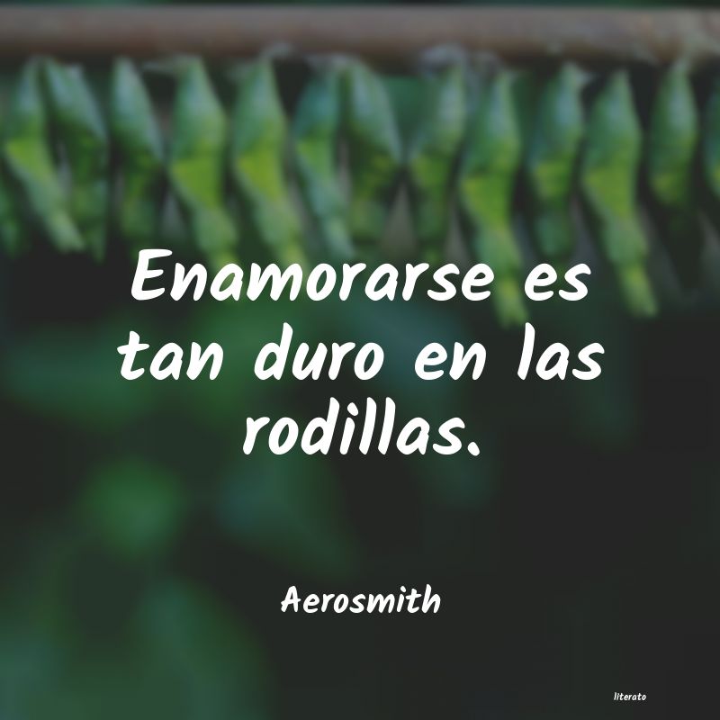 frases de Aerosmith