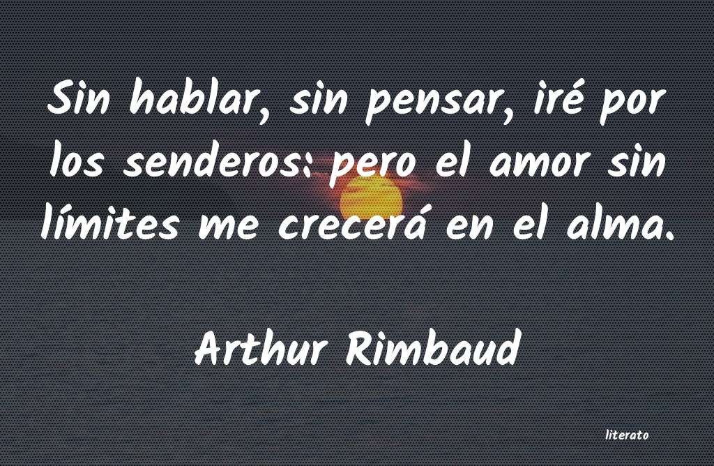frases de Arthur Rimbaud