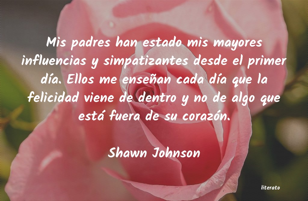 Frases de Shawn Johnson