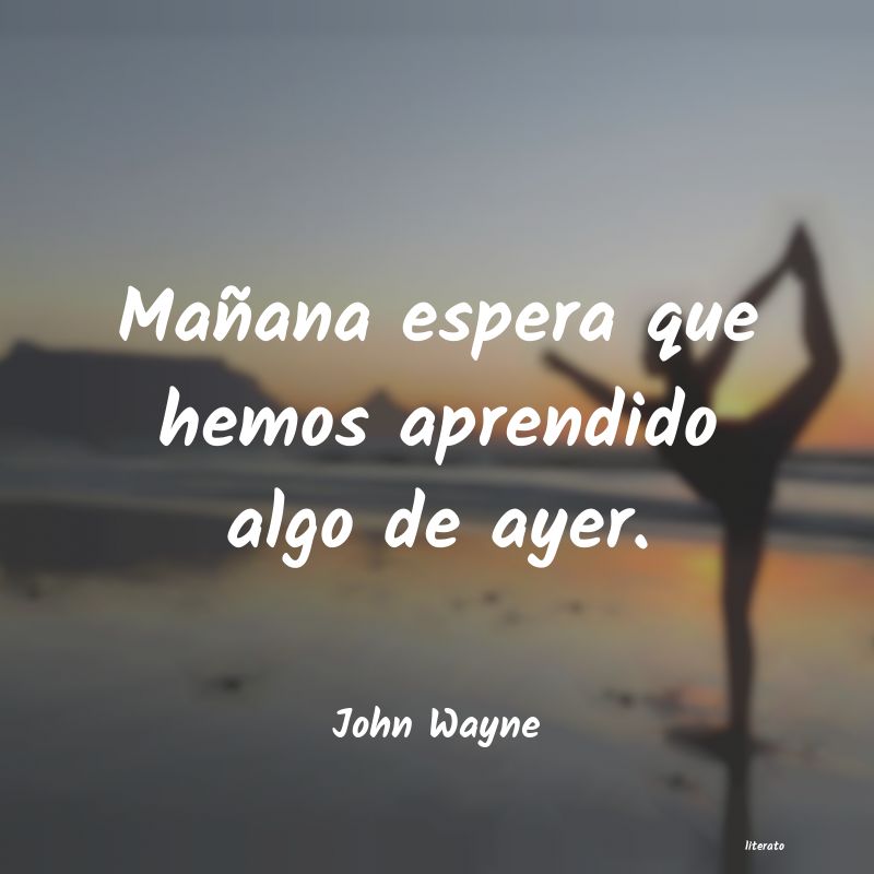 Frases de John Wayne