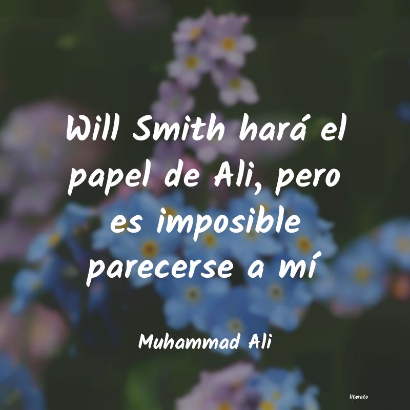 frases de Muhammad Ali