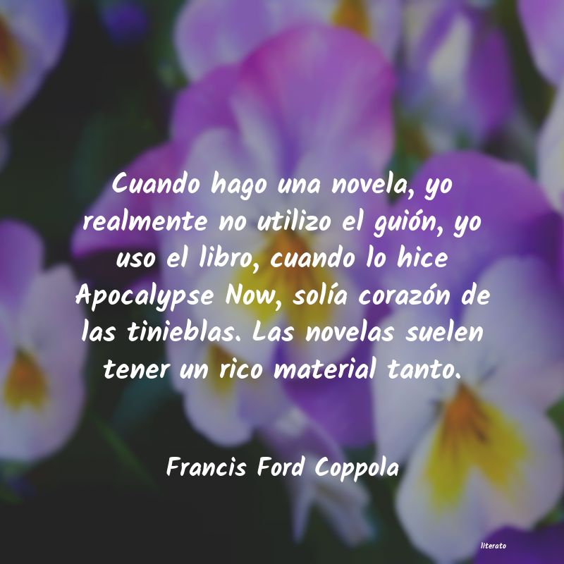 frases de Francis Ford Coppola