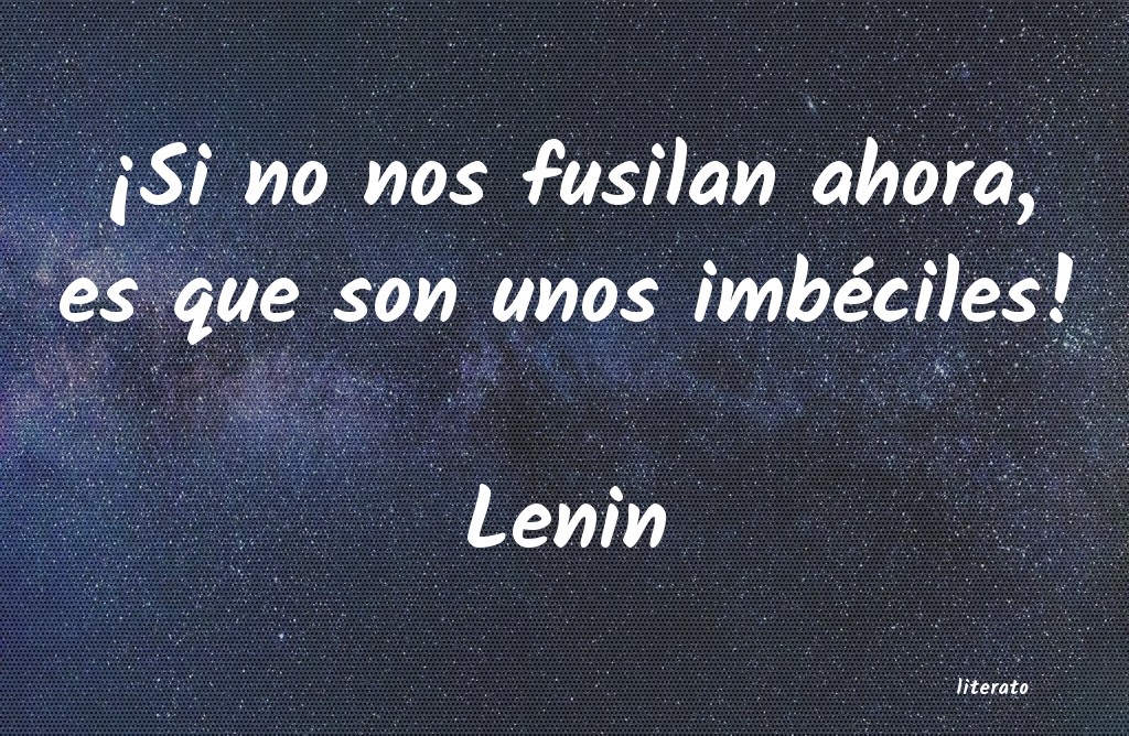 frases de Lenin