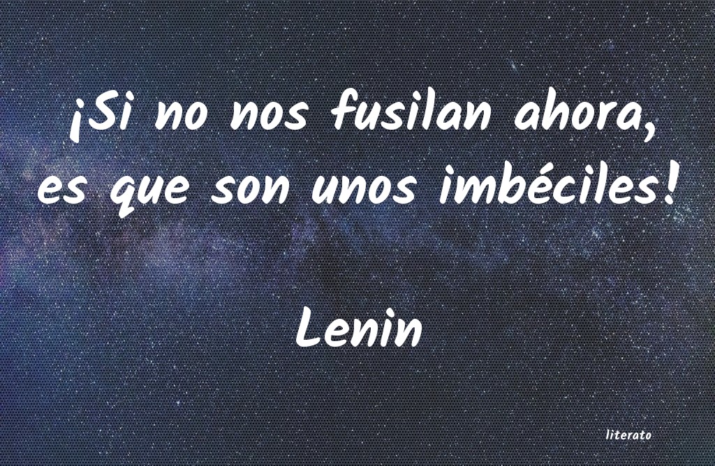 Frases de Lenin