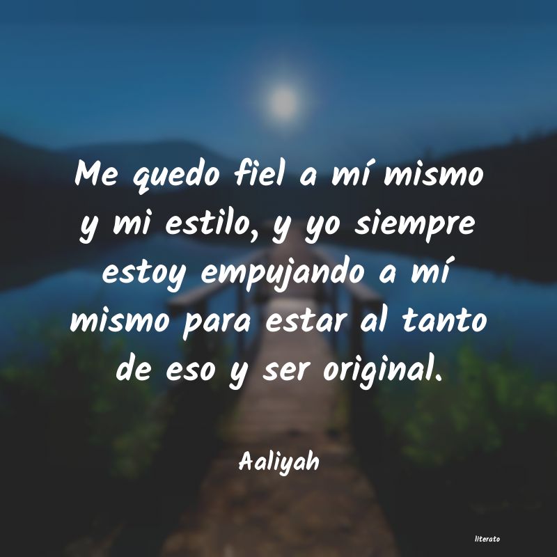 Frases de Aaliyah