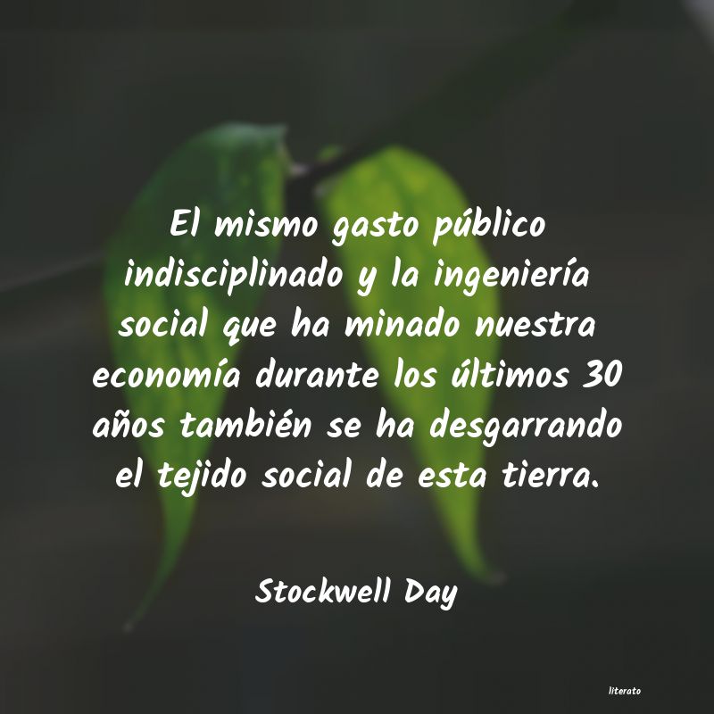 Frases de Stockwell Day