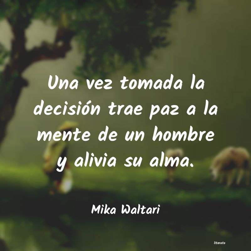 frases de Mika Waltari