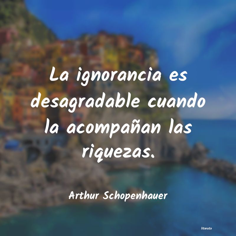 Frases de Arthur Schopenhauer