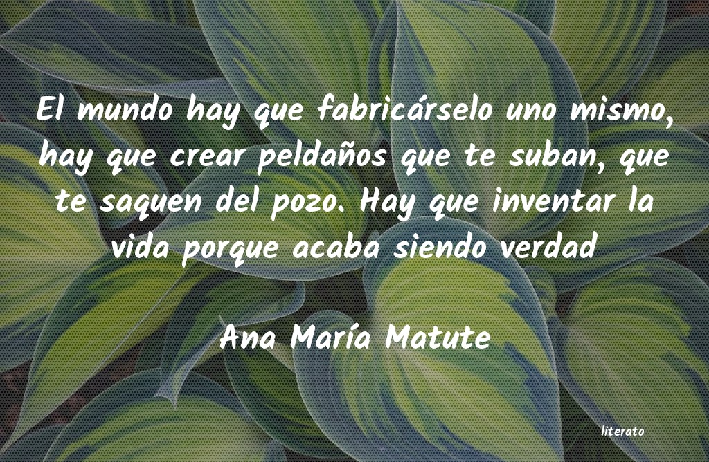 frases de Ana MarÃa Matute