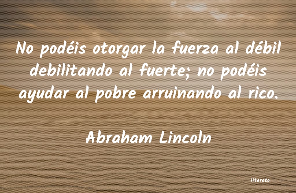 frases de Abraham Lincoln