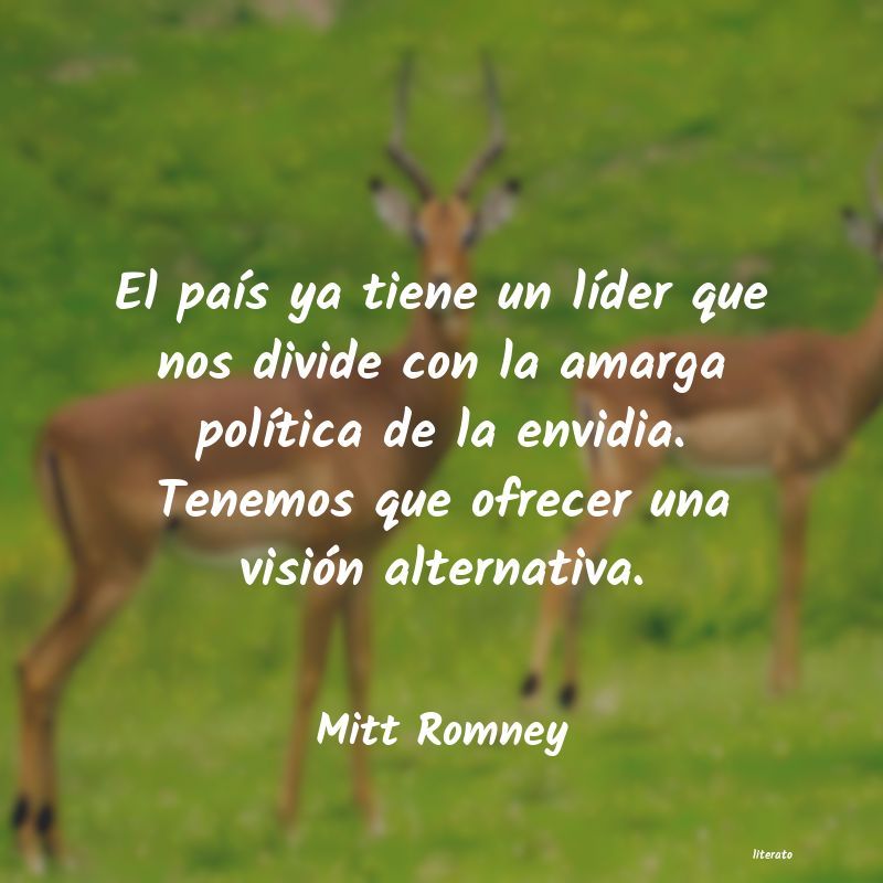 Frases de Mitt Romney