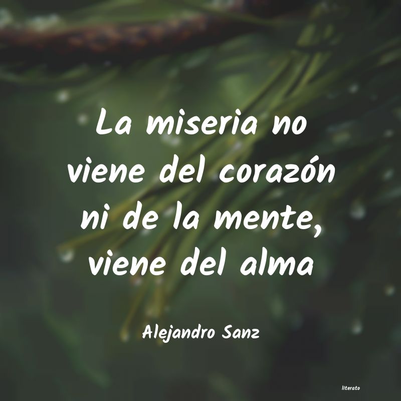 frases de Alejandro Sanz