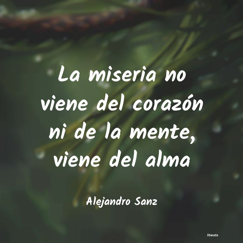 Frases de Alejandro Sanz