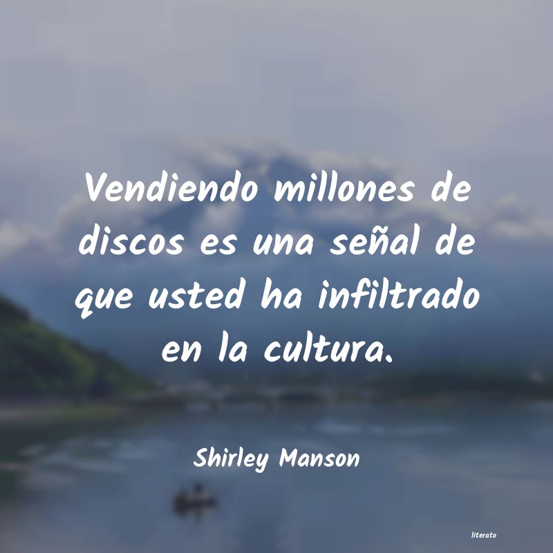 Frases de Shirley Manson