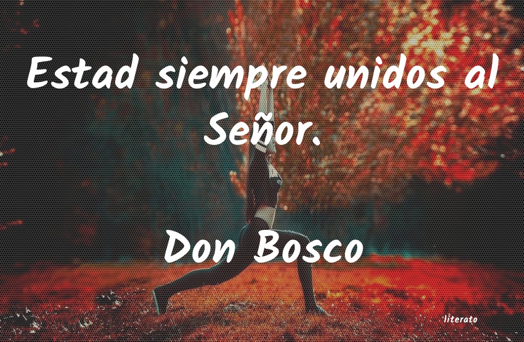 Frases de Don Bosco