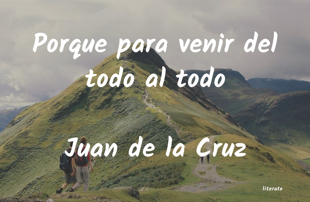 Frases de Juan de la Cruz