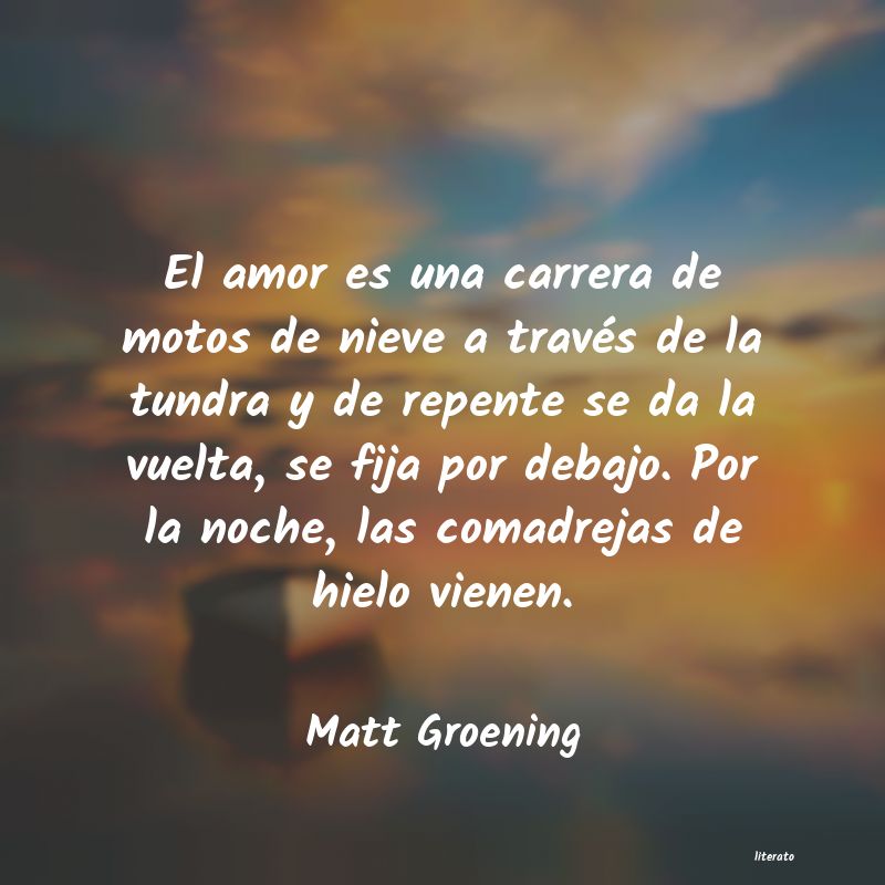 Frases de Matt Groening