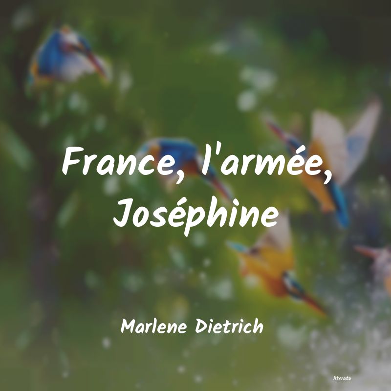 frases de Marlene Dietrich